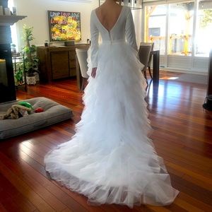 Beautiful wedding dress